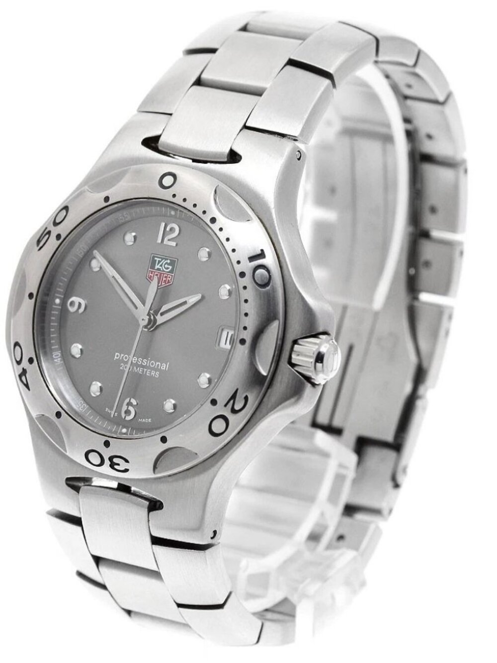 TAG HEUER Kylium WL1111-0 Date gray Dial Quartz Men's Watch_968273